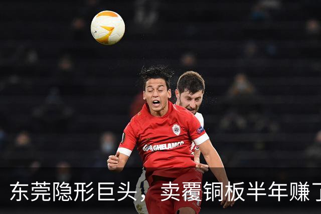东莞隐形巨头，卖覆铜板半年赚了33亿