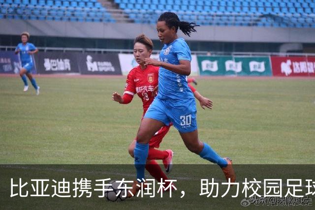 比亚迪携手东润杯，助力校园足球少年圆梦工体